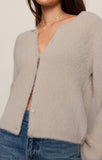Winterglow Fluffy Cardigan - Greige Goods