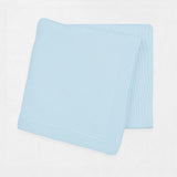 Flat Knit Baby Blanket - Greige Goods