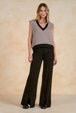 The Uptown Contrast Vest