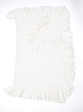 Ruffle Knit Baby Blanket - Greige Goods