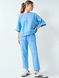 Malibu Lounge Top - Greige Goods