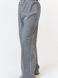 Gingham Plaid Wide Leg Lounge Pant - Greige Goods