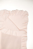 Ruffle Knit Baby Blanket - Greige Goods