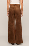 Cecile Mid Rise Wide Leg - Greige Goods