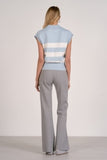 Sleeveless Collared Sweater - Greige Goods
