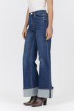Fiona Wide Leg Jeans - Greige Goods