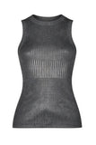 Pamela Ribbed Tank Top - Greige Goods