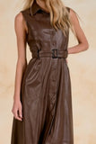 Fall for It Midi Dress - Greige Goods