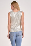 Metallic Crewneck Sweater - Greige Goods