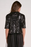 Sequin Crewneck - Greige Goods