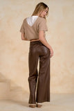 Fall Staple Leather Pants - Greige Goods