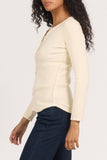 Edie Long Sleeve Top - Greige Goods