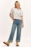 The Maddox Top - Greige Goods