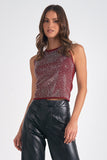 Embellished Tank Top - Greige Goods