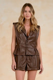 Downtown Vest - Greige Goods