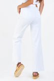 Fiona Wide Leg Jean - Greige Goods