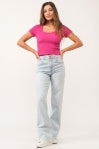 Holly Super High Rise Jeans - Greige Goods