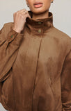 Corin Bubble Hem Jacket - Greige Goods