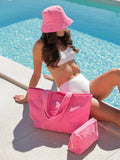 Sol Zip Pouch - Greige Goods