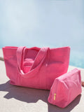 Sol Zip Pouch - Greige Goods
