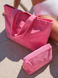 Sol Zip Pouch - Greige Goods