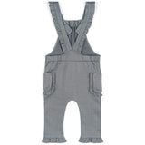 Greige Baby Ruffle Denim Overall - Greige Goods