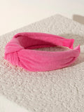 Knotted Terry Headband - Greige Goods