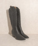 Samara Embroidered Tall Boot - Greige Goods