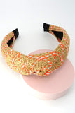 Straw Knot Headband - Greige Goods