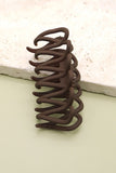 Rubber Matte Claw Clip - Greige Goods