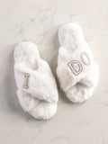 I Do Slippers - Greige Goods