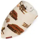 Greige Baby Kerchief Bib - Greige Goods
