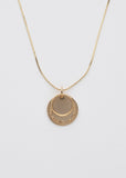 Your Essence is Golden Coin Necklace - Greige Goods