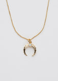 Opal Moon Necklace - Greige Goods