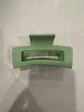 Matte Jumbo Claw Clip - Greige Goods