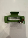 Matte Jumbo Claw Clip - Greige Goods