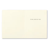 Thats One Lucky Baby Card - Greige Goods