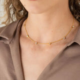 CZ Drop Necklace - Greige Goods