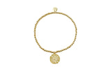 Trait Beaded Charm Bracelet - Greige Goods
