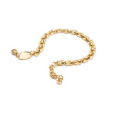 Squared Chain Bracelet - Greige Goods