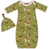 Greige Baby Gown & Hat Set - Greige Goods