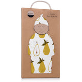 Greige Baby Gown & Hat Set - Greige Goods