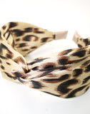 Leopard Top Knot Headband - Greige Goods